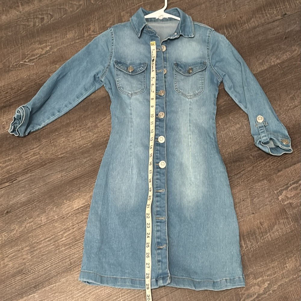 Button-Up Jean Dress - Picture 9 of 11